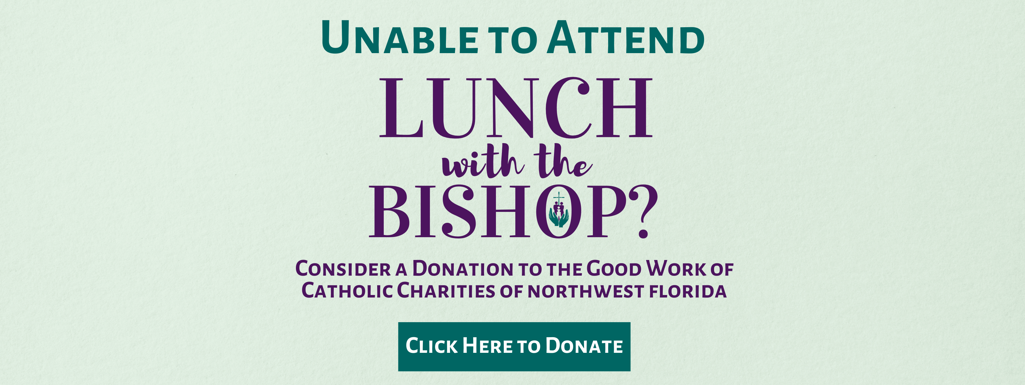 Unable to attend the lunch